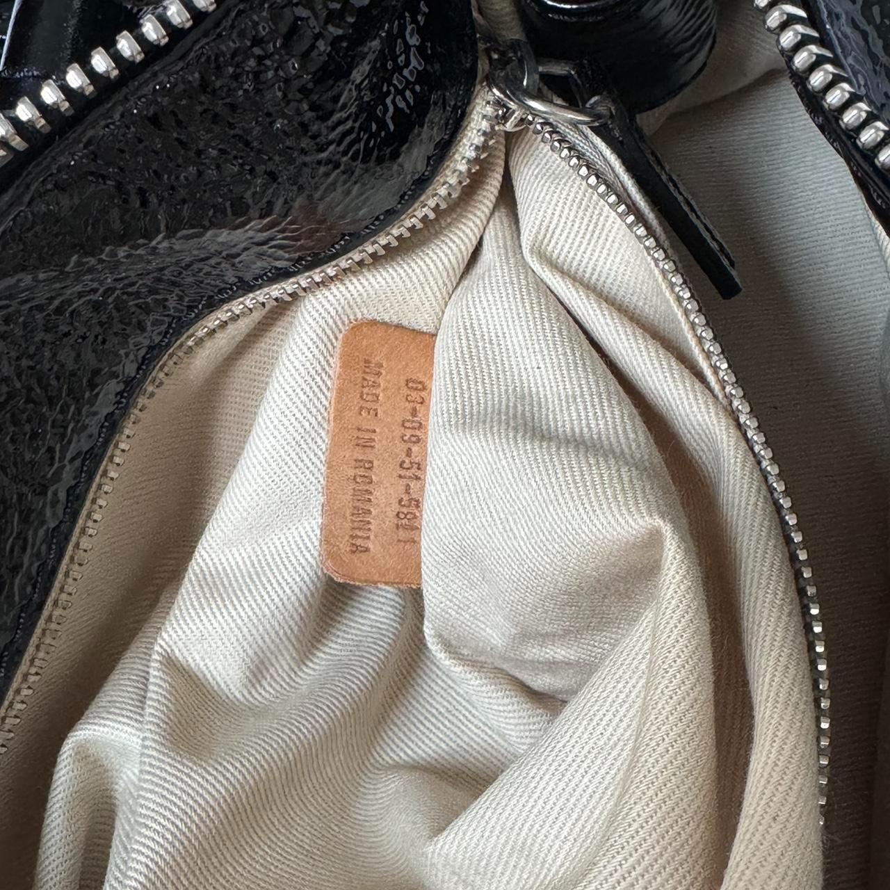 🔥 Authentic CHLOE Paddington black patent leather shoulder Bag Pre-owned 🔥