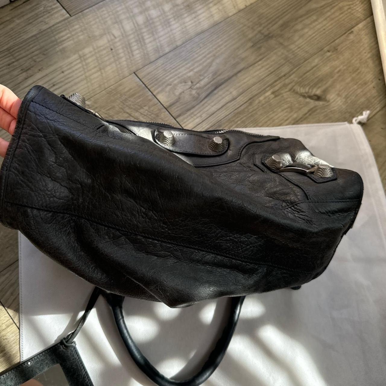 🔥 Authentic Balenciaga city bag gaint in black/grey Pre-owned 🔥