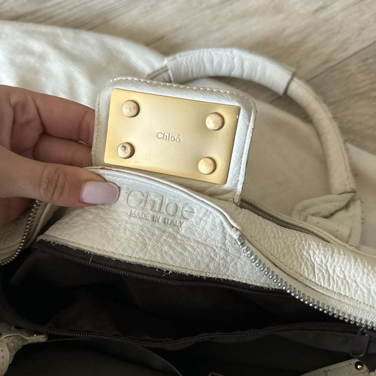 🔥 Authentic Chloe paddington in white/cream color Pre-owned 🔥