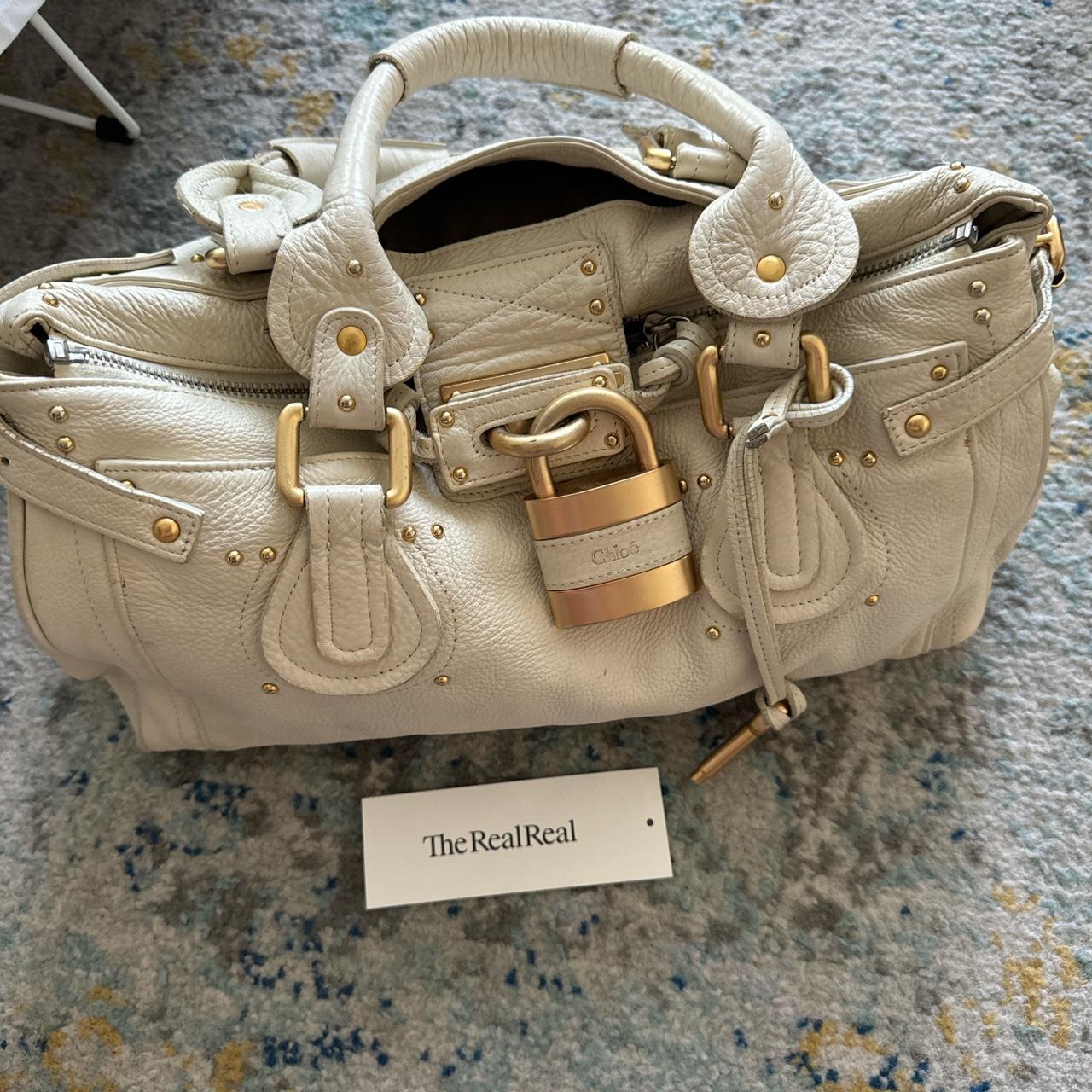 🔥 Authentic Chloe paddington in white/cream color Pre-owned 🔥