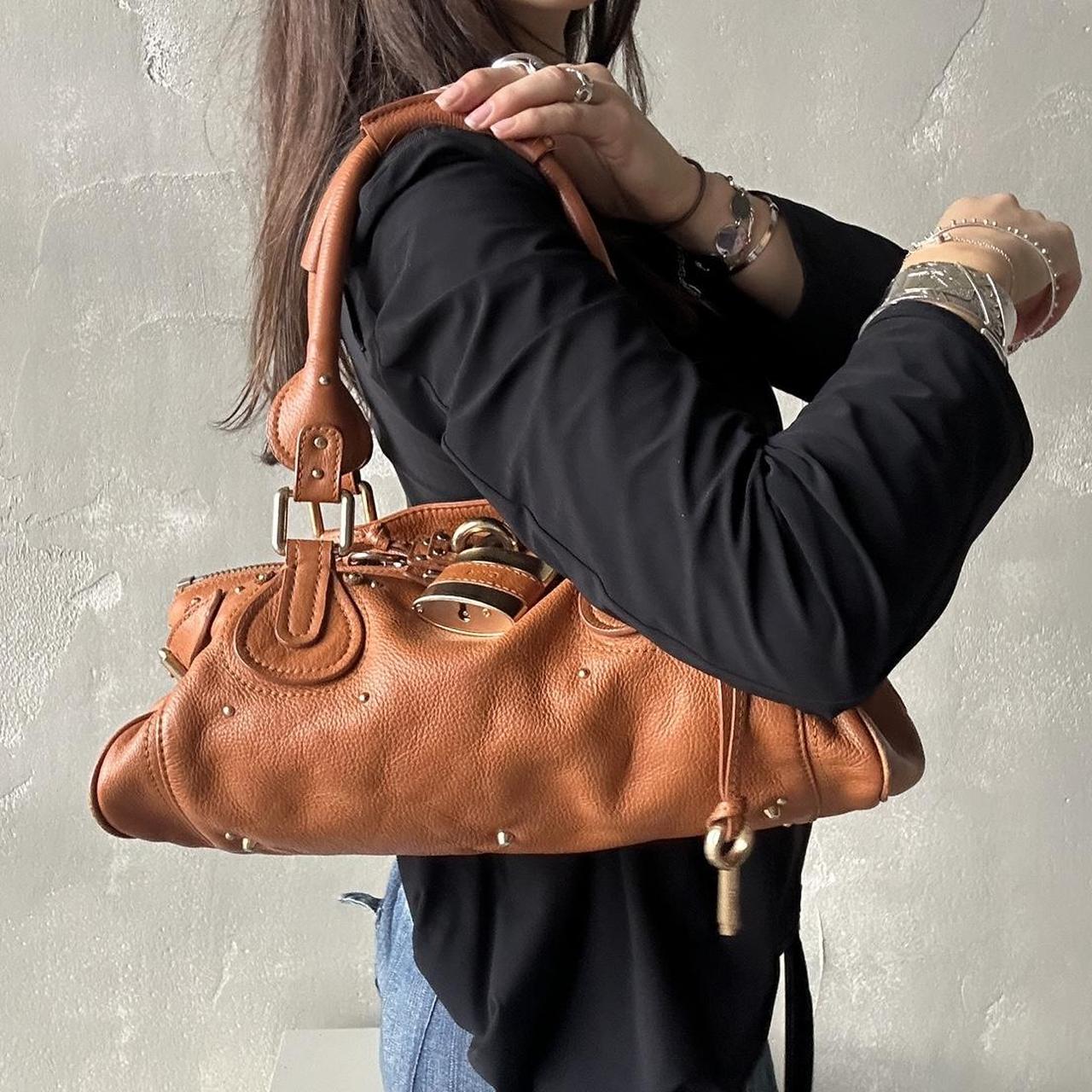 🔥 Authentic Iconic CHLOE Paddington Bag in Tan leather Pre-owned 🔥
