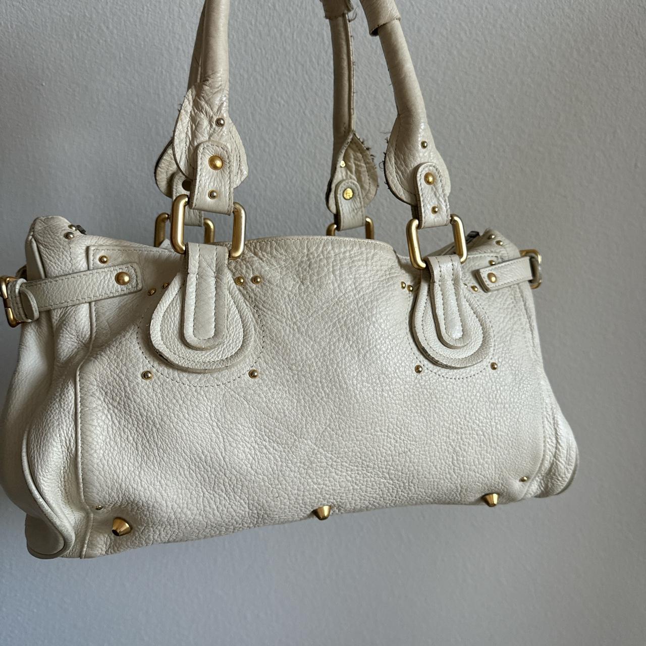 🔥 Authentic Chloe paddington in white/cream color Pre-owned 🔥