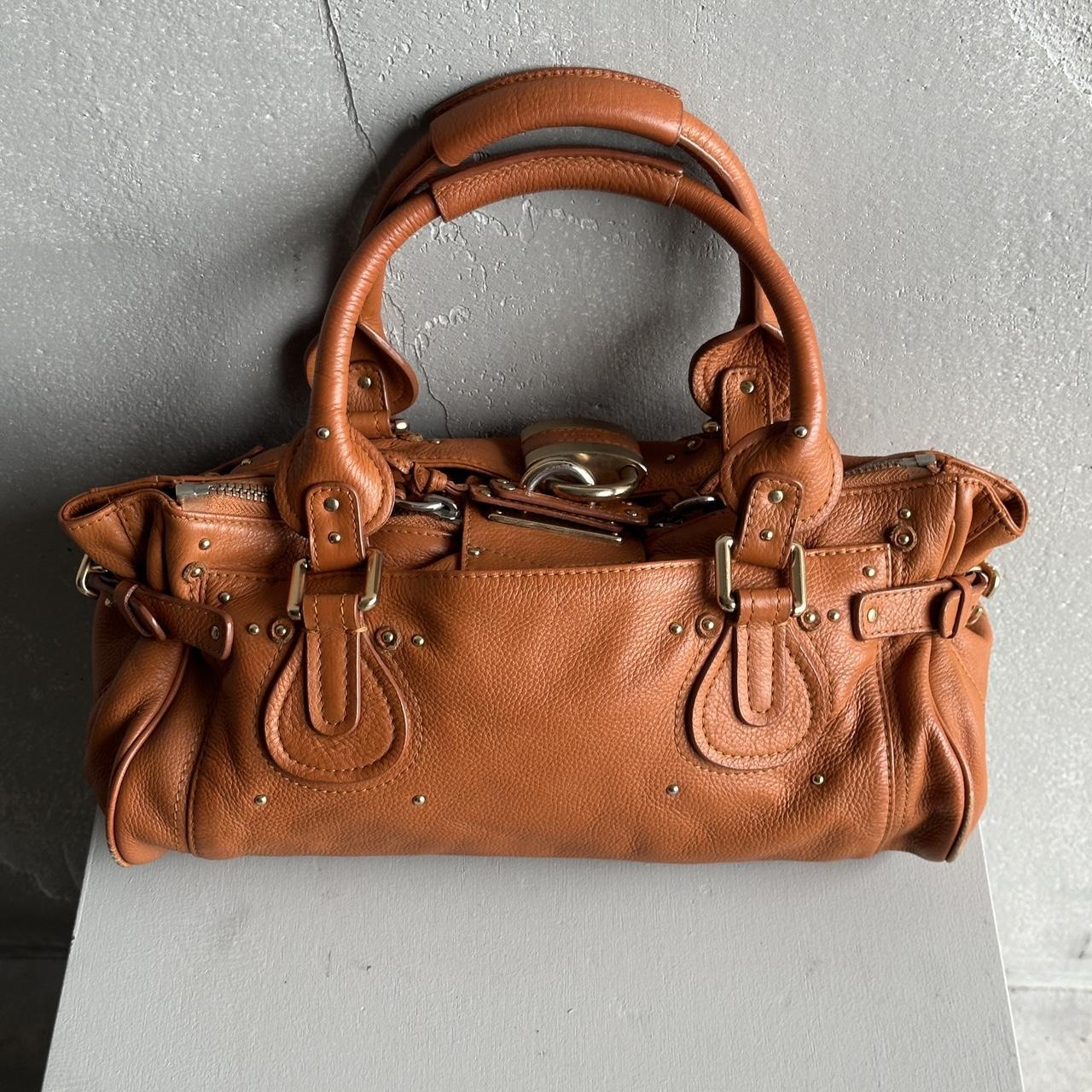 🔥 Authentic Iconic CHLOE Paddington Bag in Tan leather Pre-owned 🔥