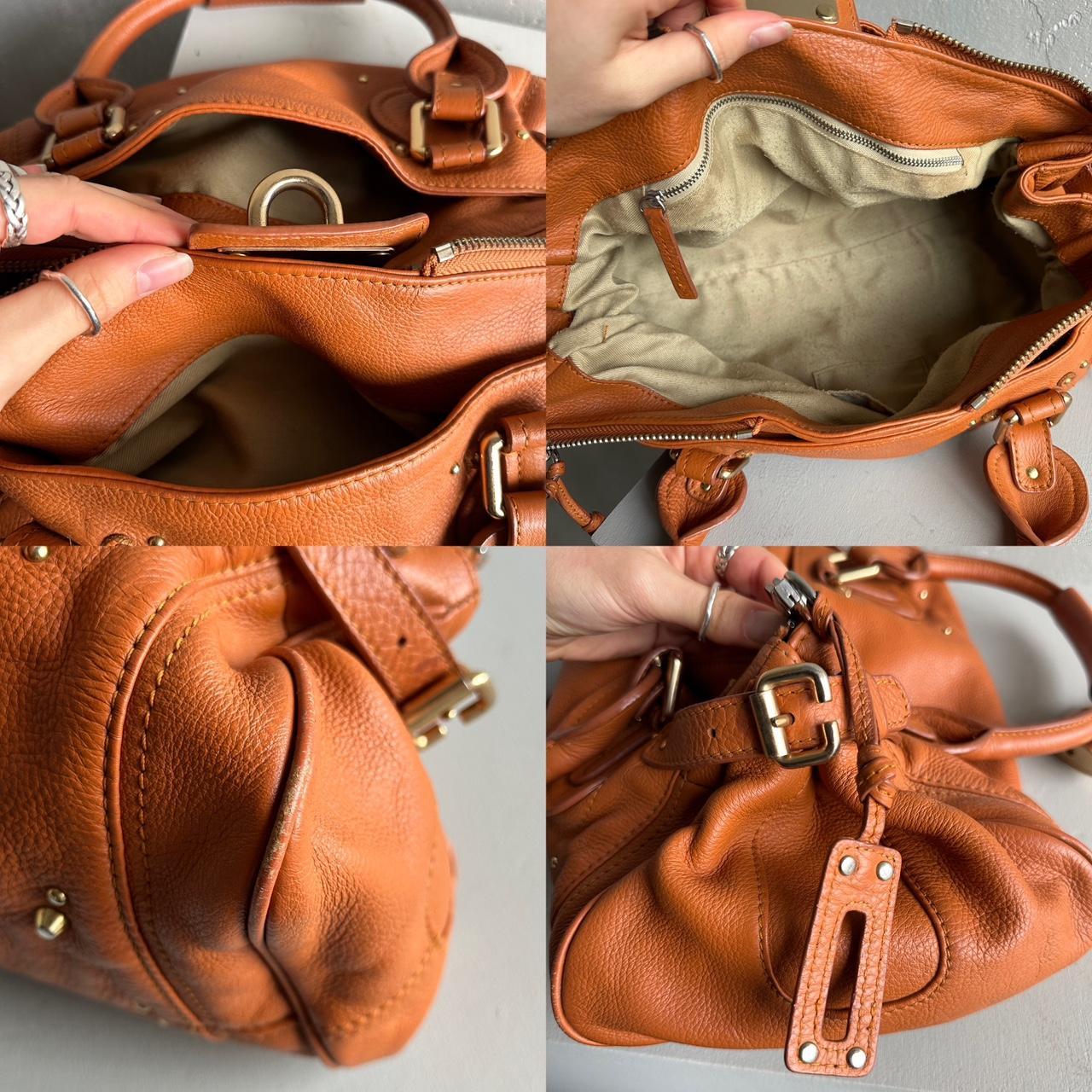 🔥 Authentic Iconic CHLOE Paddington Bag in Tan leather Pre-owned 🔥