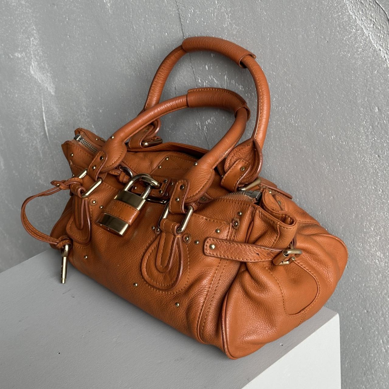 🔥 Authentic Iconic CHLOE Paddington Bag in Tan leather Pre-owned 🔥