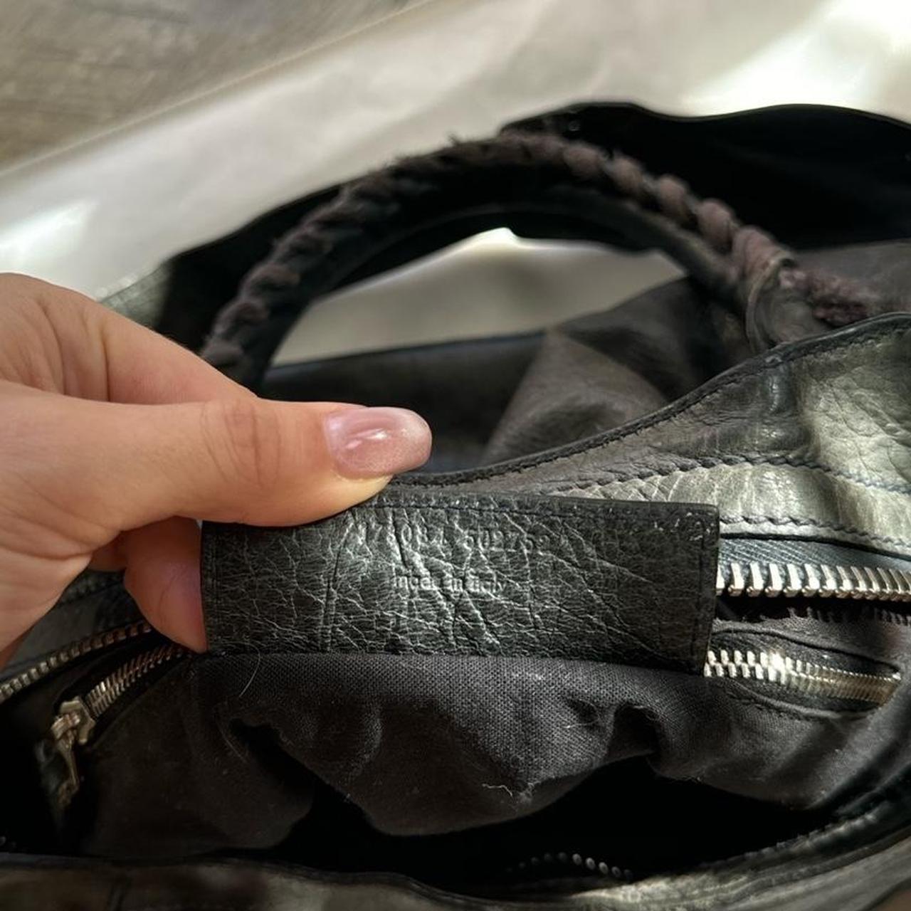 🔥 Authentic Balenciaga city bag gaint in black/grey Pre-owned 🔥
