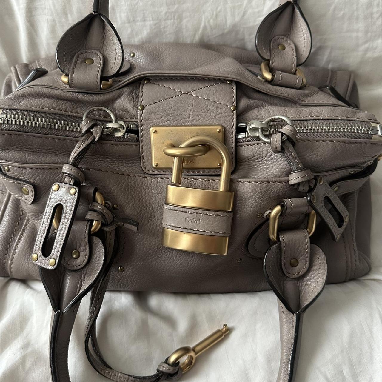 🔥 Authentic CHLOE PADDINGTON BAG SHOULDER BAG Pre-owned 🔥