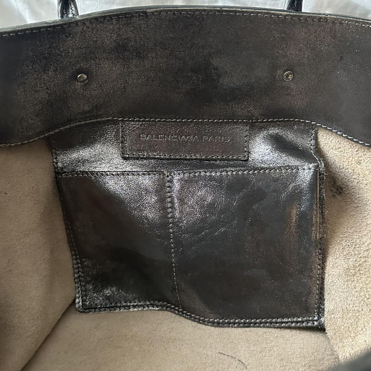 🔥 Authentic METALLIC BALENCIAGA PAPIER BAG Pre-owned 🔥